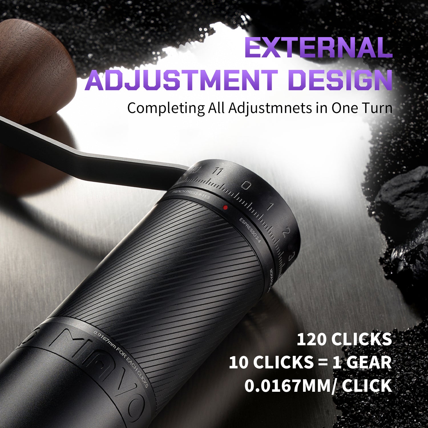 PHANTOX PRO COFFEE GRINDER